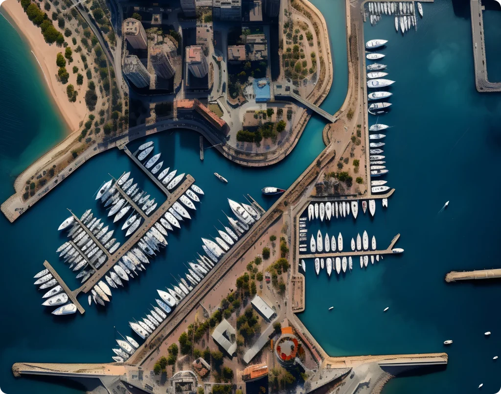 aerial-view-city-by-water